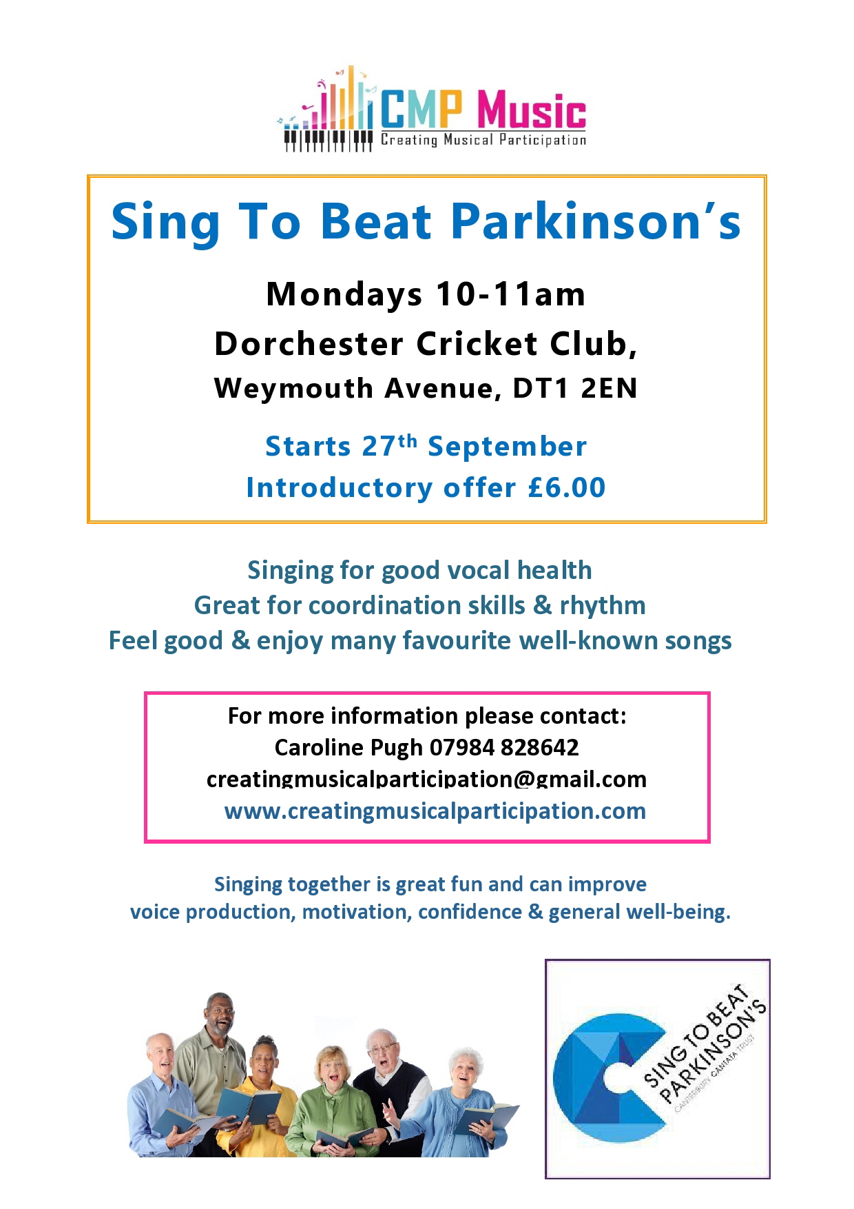 Sing-To-Beat-Parkinsons-Dorchester
